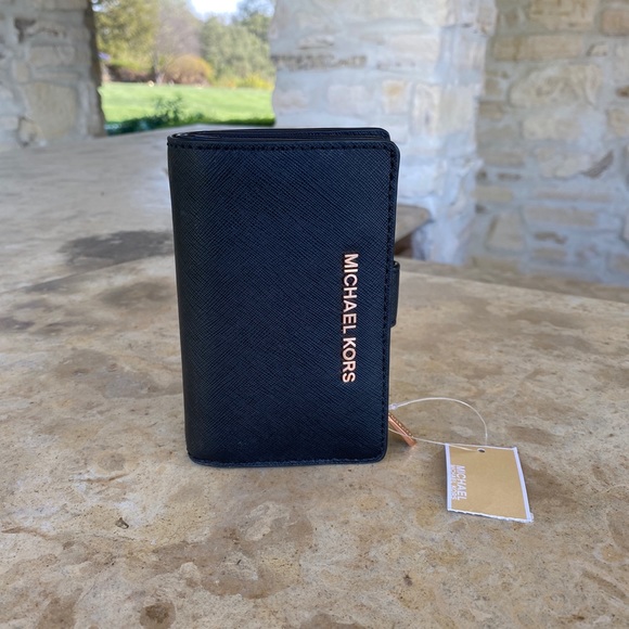 NWT Michael Kors Emmy Grommet Satchel&wallet - Picture 11 of 13